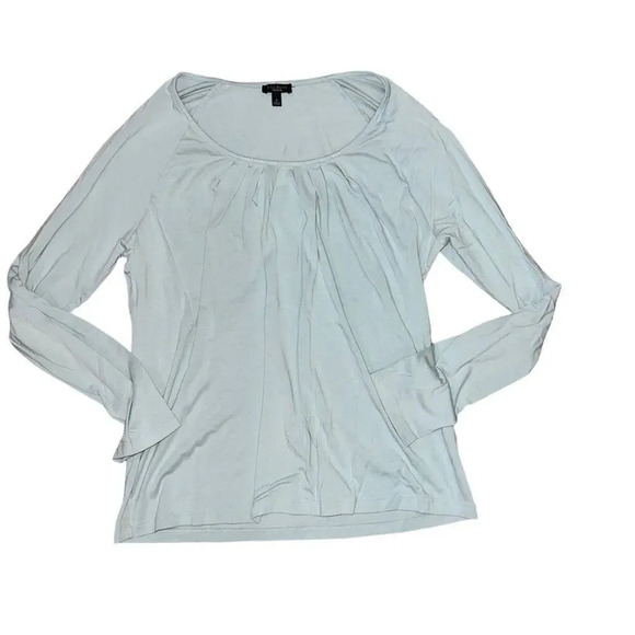 Talbots Women's Size Large Light Teal Blouse - Picture 1 of 3